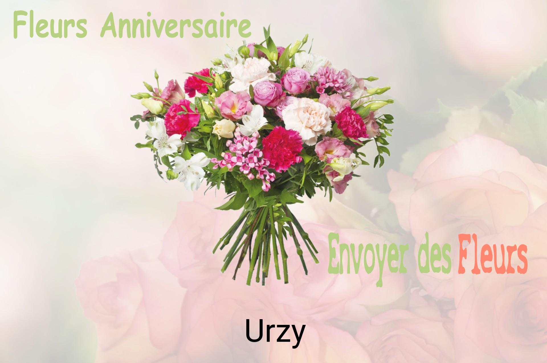 Bouquet de fleurs d’anniversaire livré à Urzy